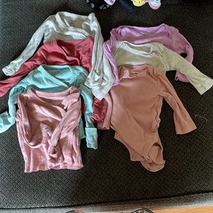 Lot of Carters 3M shirts/onesies